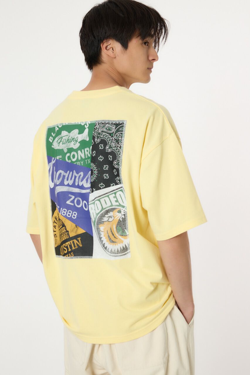 RODEO CROWNS「バックパッチワークイラストTシャツ」|Tシャツ・カットソー|