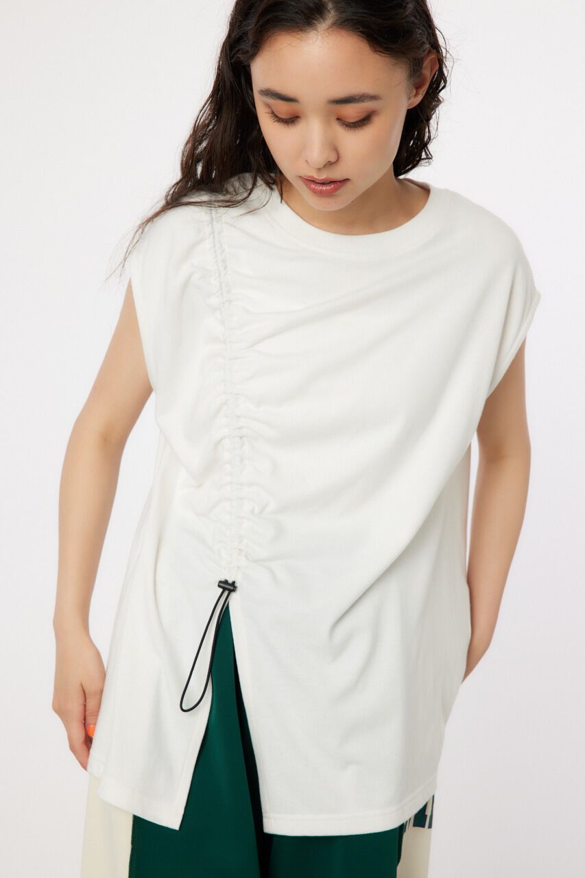 RODEO CROWNS「シャーリングタンクトップ」|タンクトップ|