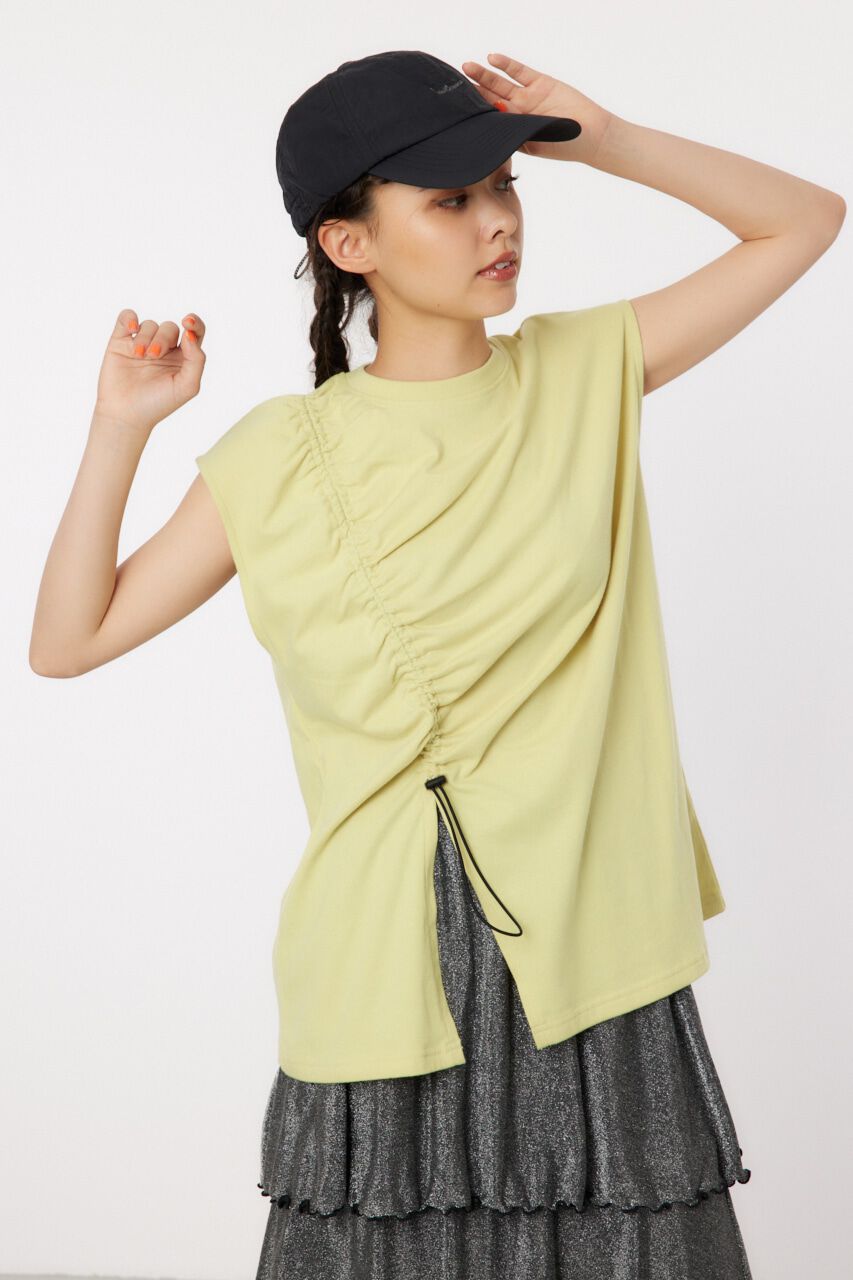 RODEO CROWNS「シャーリングタンクトップ」|タンクトップ|