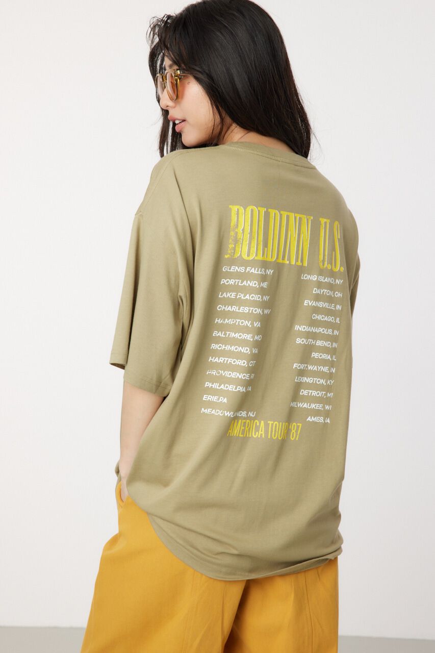 RODEO CROWNS「TOURS 5分袖トップス」|Tシャツ・カットソー|