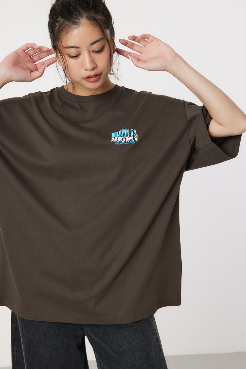 RODEO CROWNS「TOURS 5分袖トップス」|Tシャツ・カットソー|