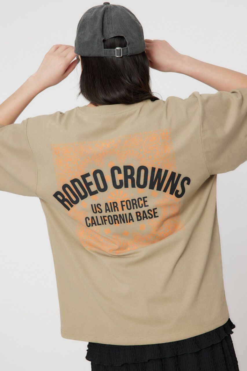 RODEO CROWNS「RC BASEバンダナプリントTシャツ」|Tシャツ・カットソー|