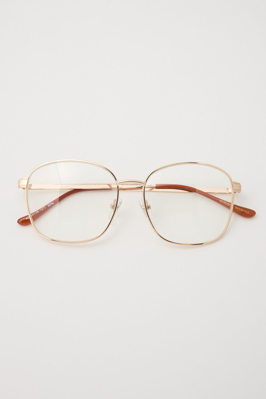 RODEO CROWNS「シンプルフレームメガネ」|メガネ|GLD