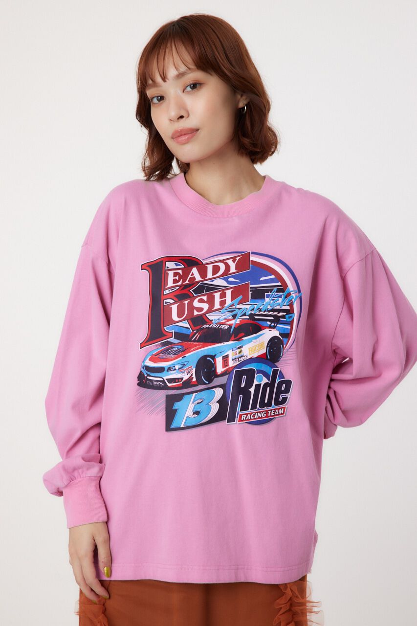 RODEO CROWNS「G/O AUTO RACING ロングTシャツ」|Tシャツ・カットソー|PNK