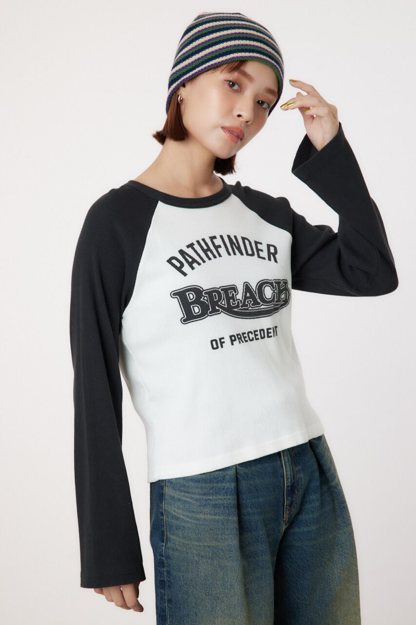 RODEO CROWNS「Breachラグランリブ ロングTシャツ」|Tシャツ・カットソー|