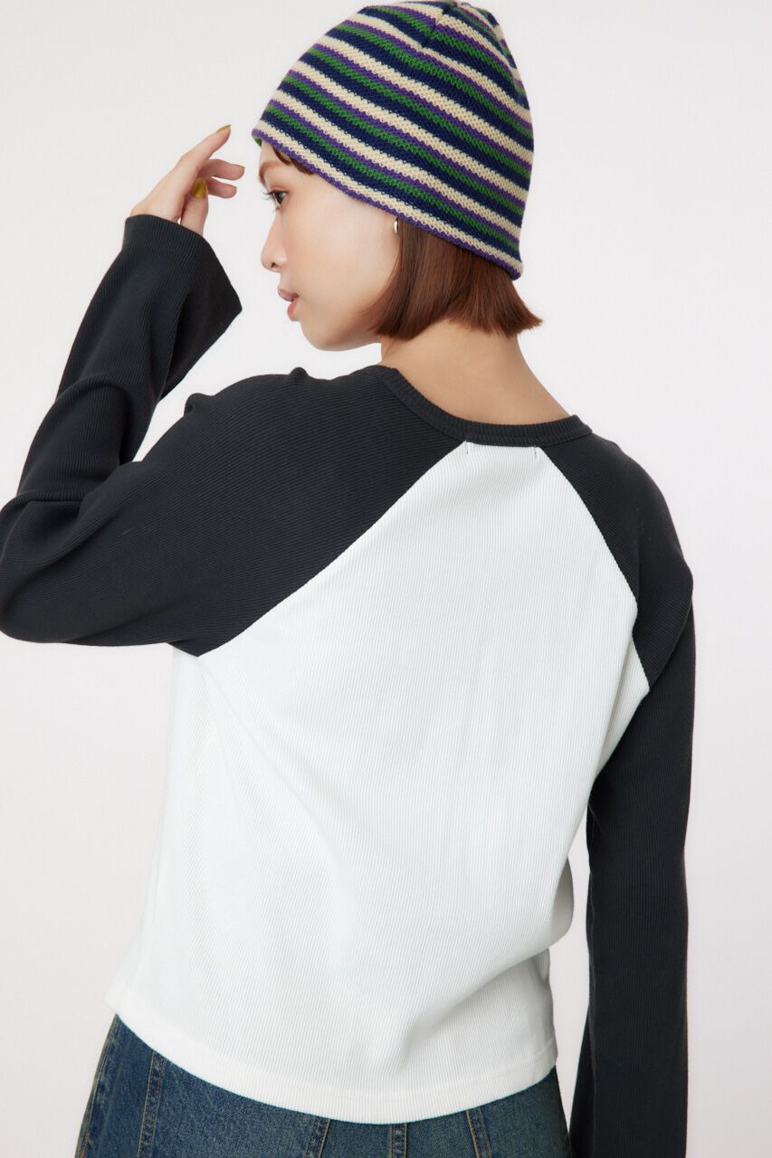 RODEO CROWNS「Breachラグランリブ ロングTシャツ」|Tシャツ・カットソー|