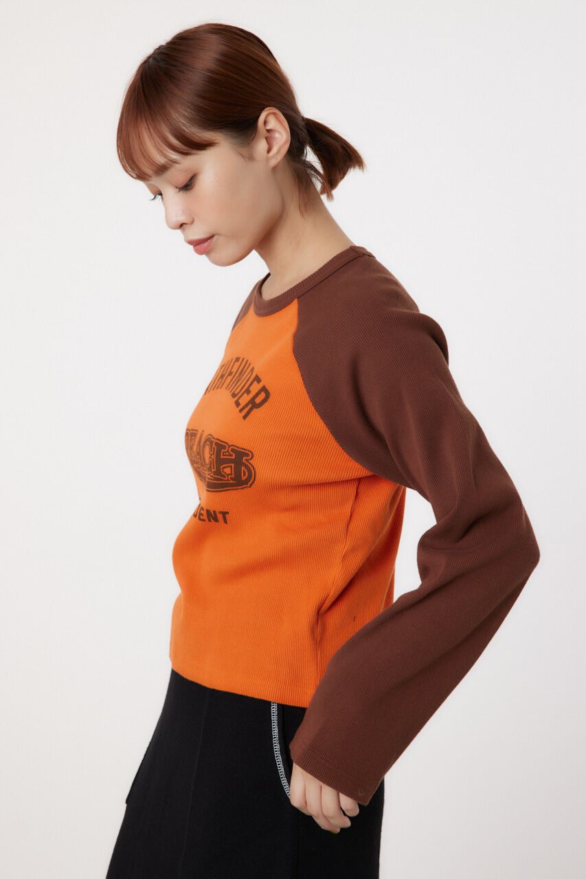 RODEO CROWNS「Breachラグランリブ ロングTシャツ」|Tシャツ・カットソー|