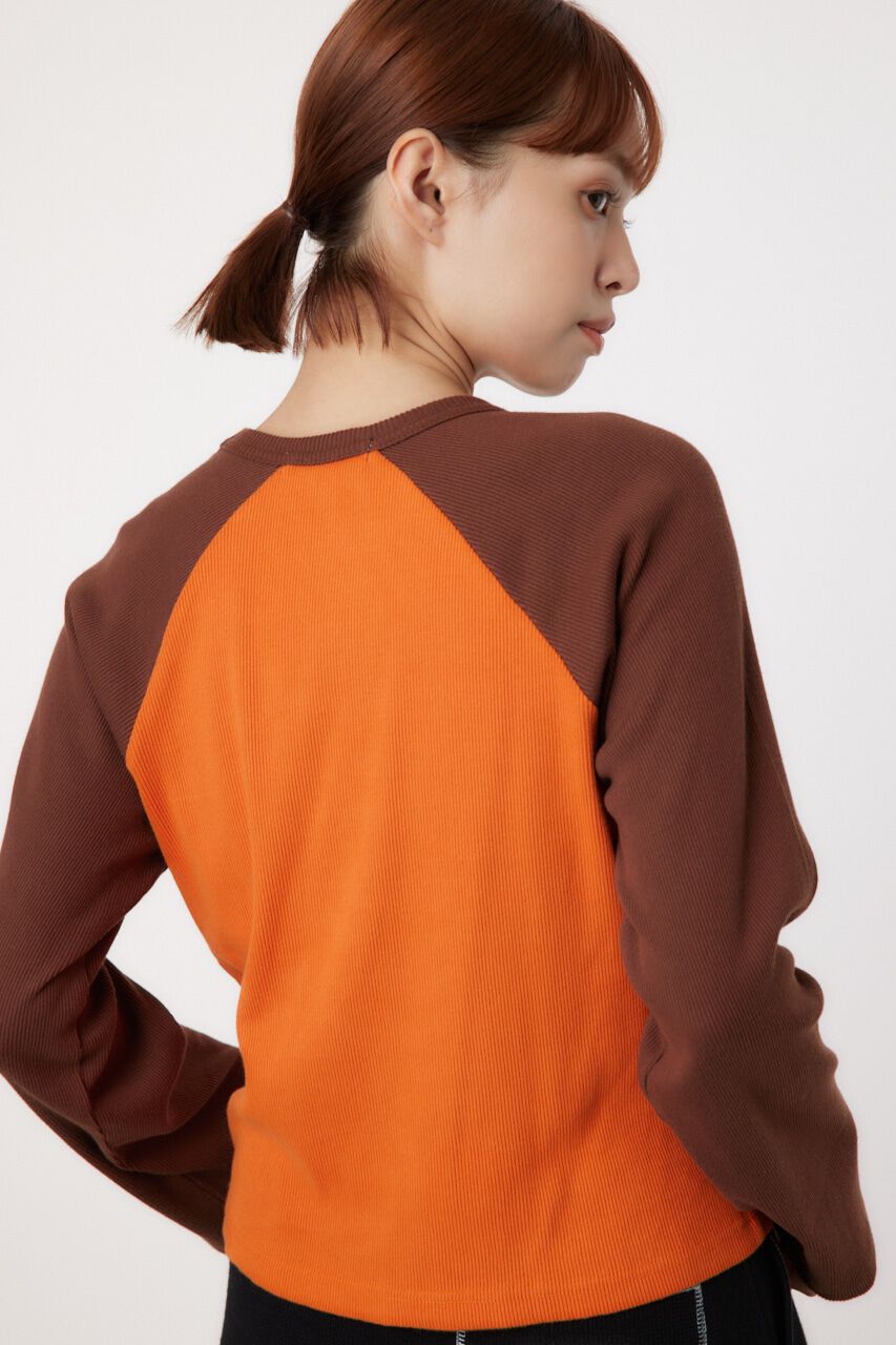 RODEO CROWNS「Breachラグランリブ ロングTシャツ」|Tシャツ・カットソー|