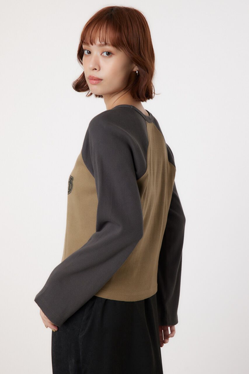 RODEO CROWNS「Breachラグランリブ ロングTシャツ」|Tシャツ・カットソー|