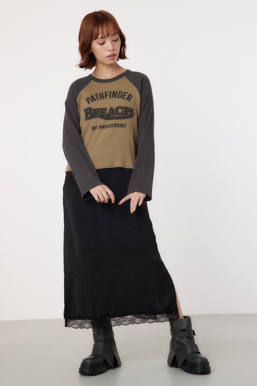 RODEO CROWNS「Breachラグランリブ ロングTシャツ」|Tシャツ・カットソー|