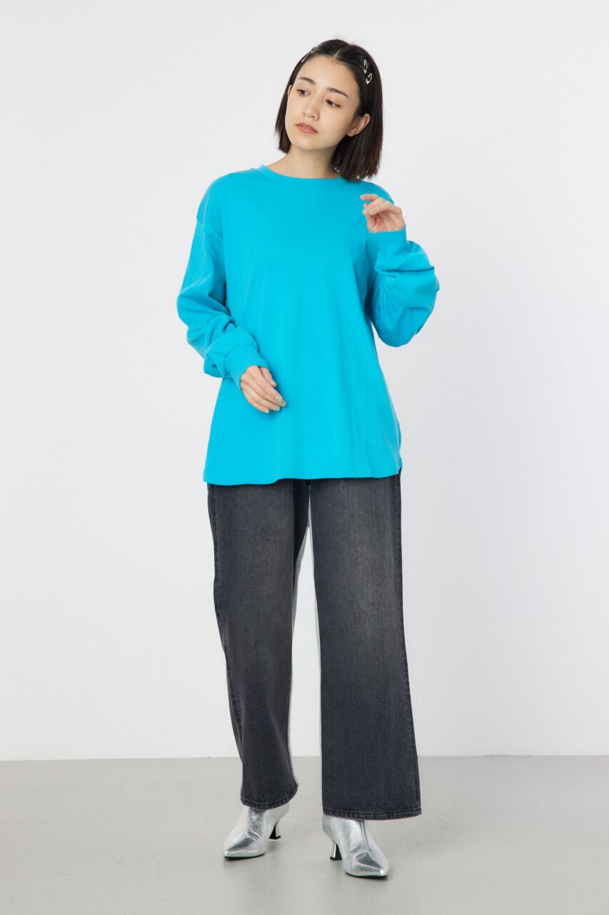 RODEO CROWNS「ネームパッチリラックスロングTシャツ」|Tシャツ・カットソー|