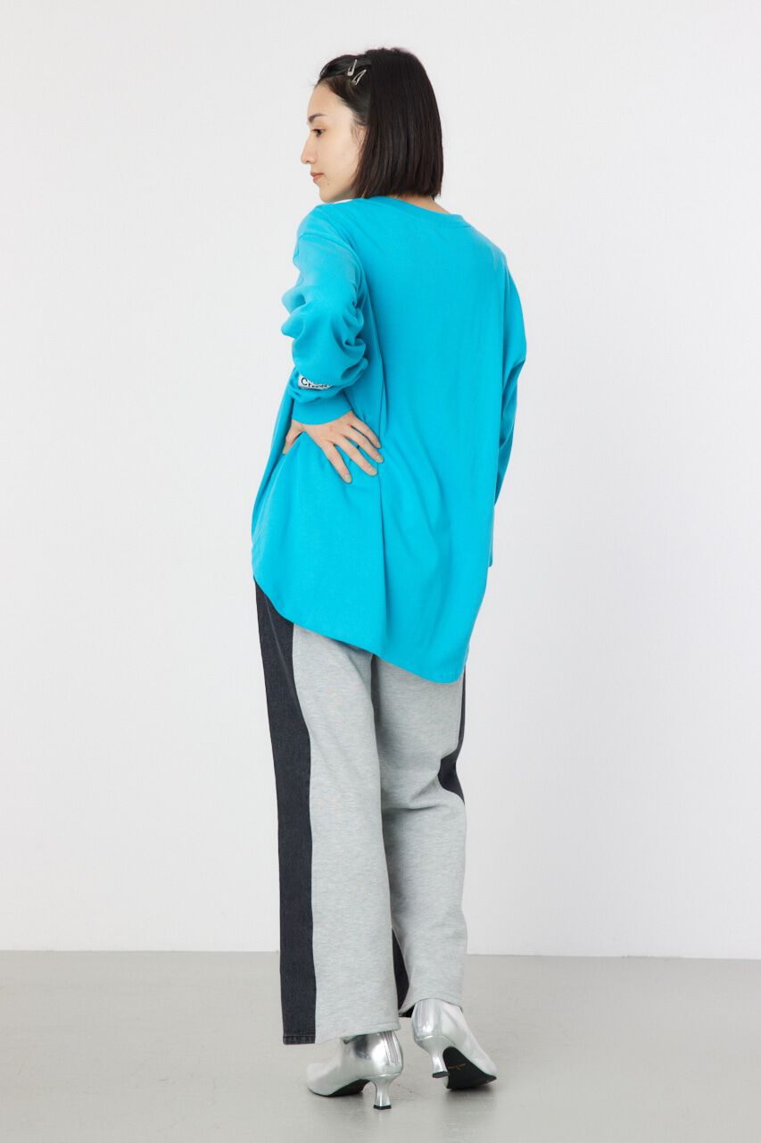 RODEO CROWNS「ネームパッチリラックスロングTシャツ」|Tシャツ・カットソー|