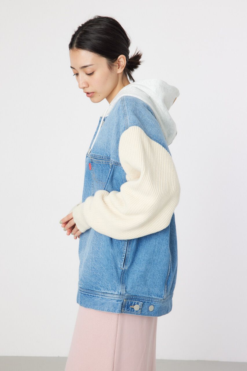 RODEO CROWNS「ニットドッキングデニムジャケット」|その他|