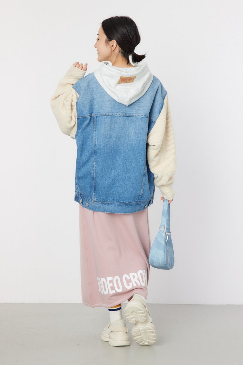 RODEO CROWNS「ニットドッキングデニムジャケット」|その他|