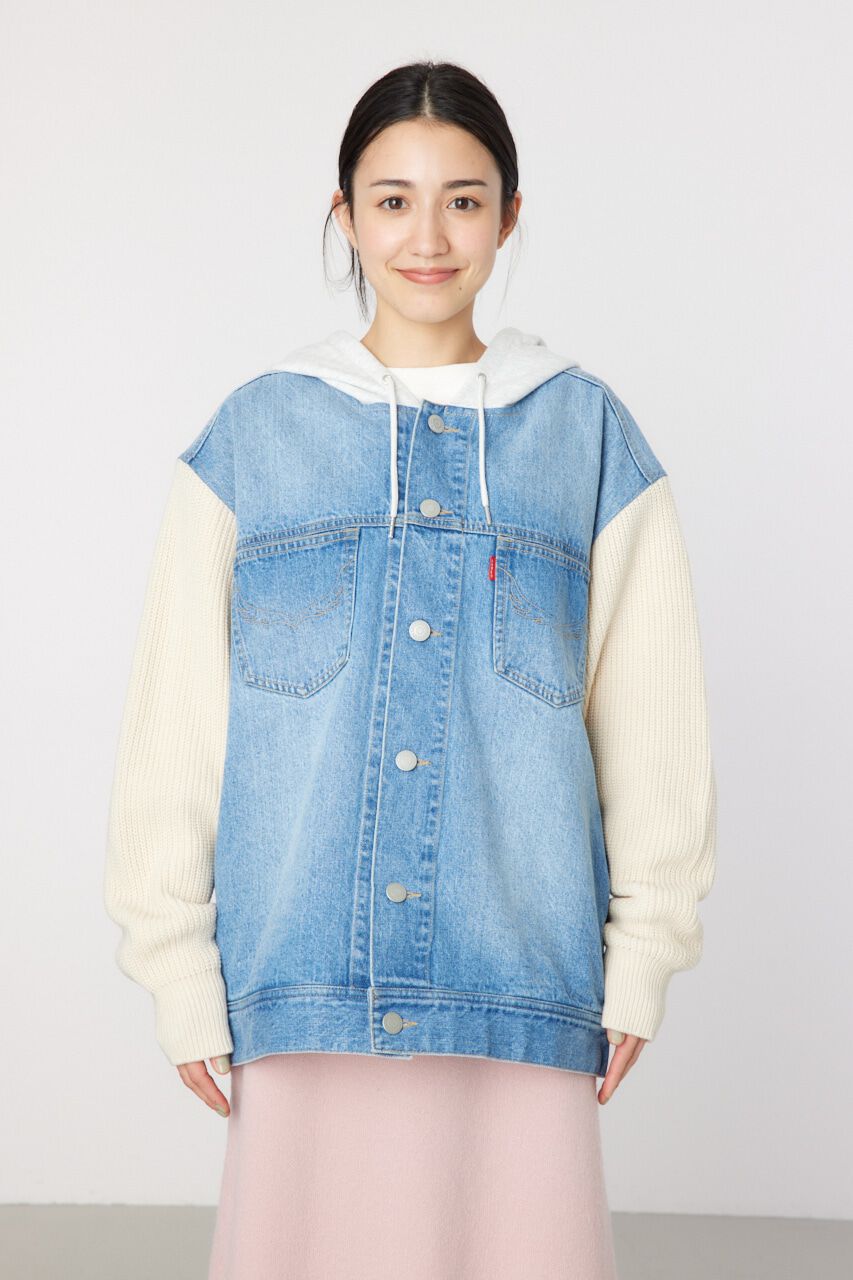RODEO CROWNS「ニットドッキングデニムジャケット」|その他|