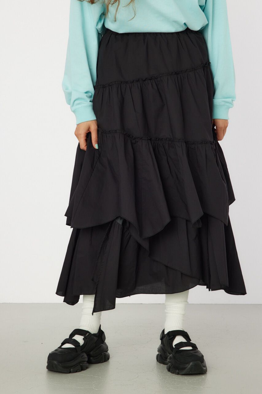 RODEO CROWNS「ランダムティアードスカート」|スカート|