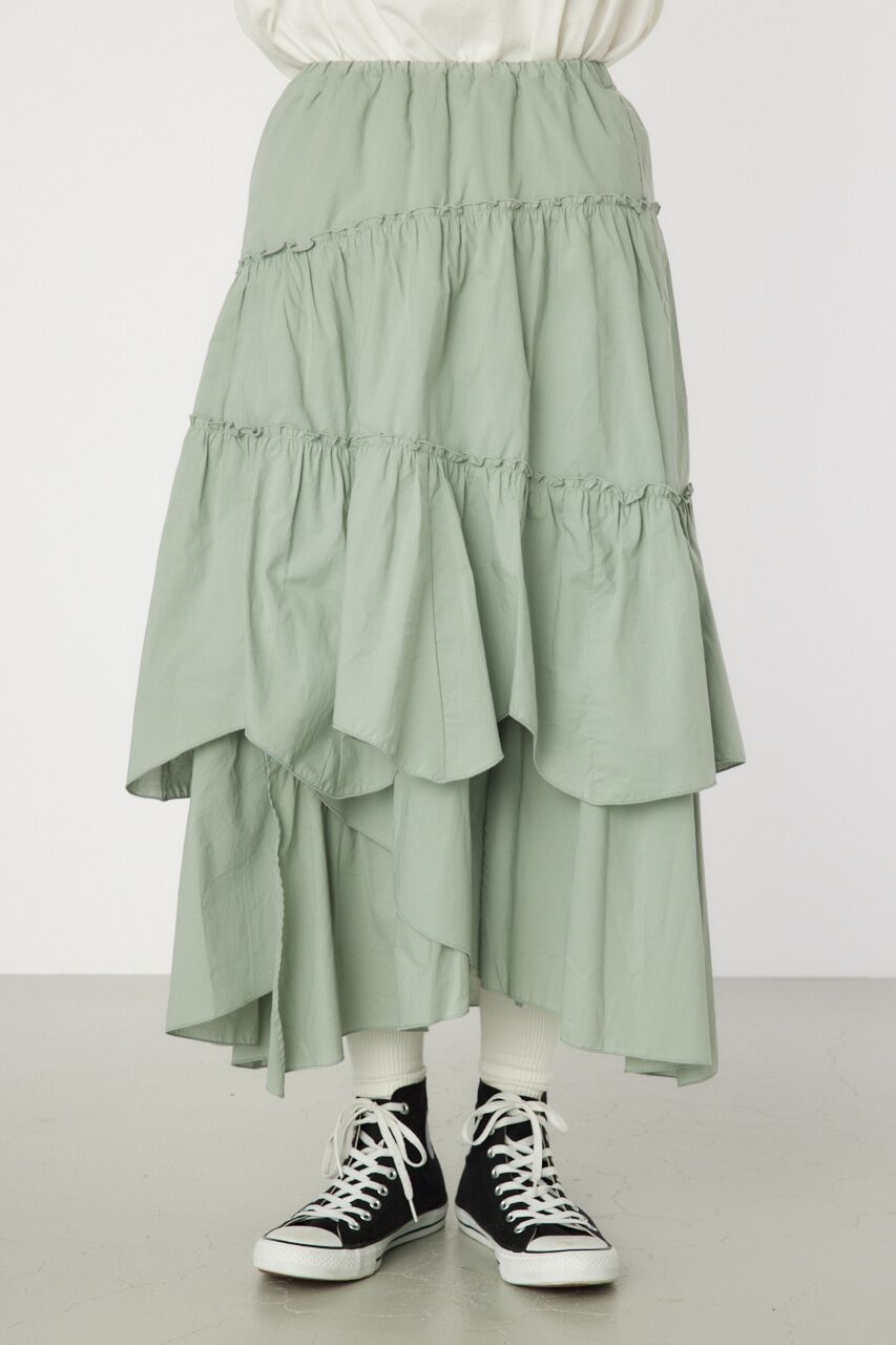 RODEO CROWNS「ランダムティアードスカート」|スカート|