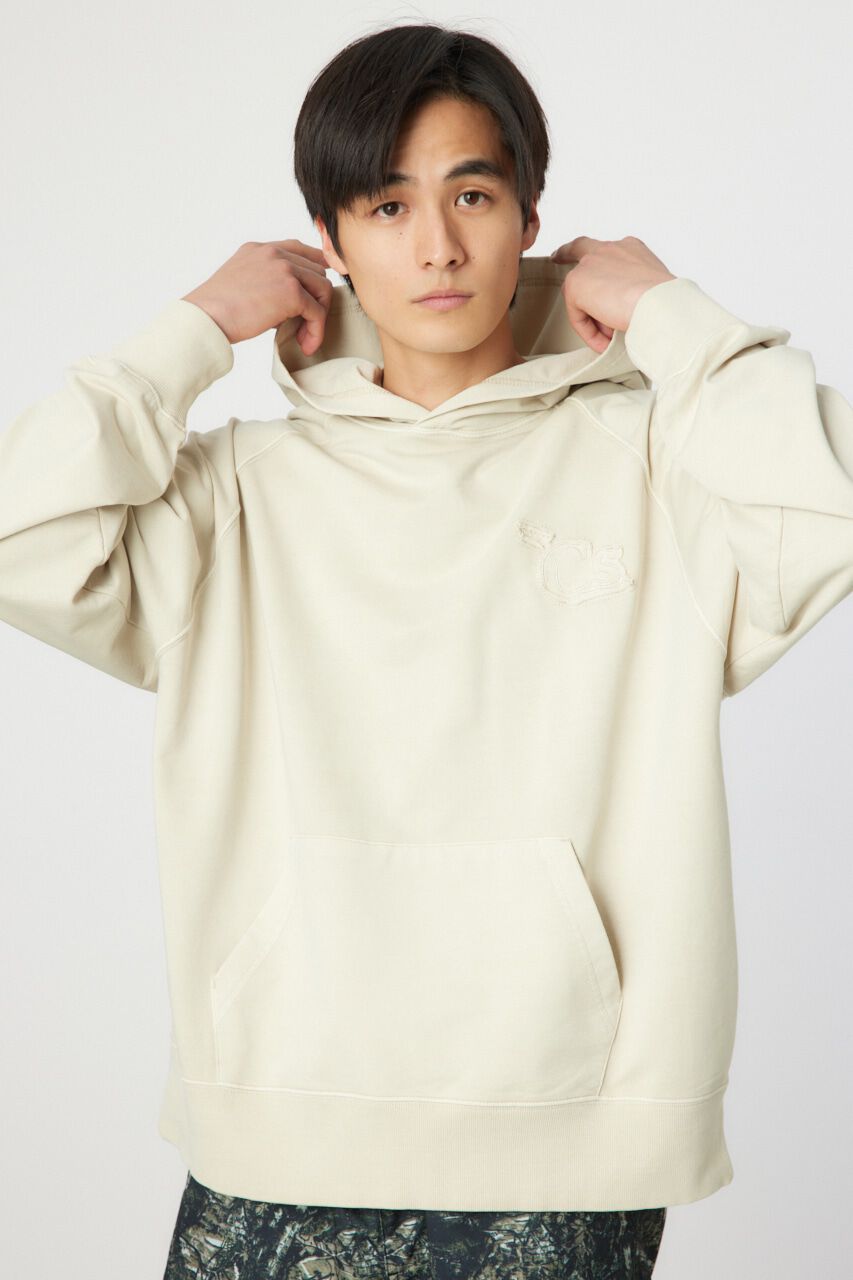 RODEO CROWNS「パッチロゴピグメントフーディー」|パーカー|L/BEG1