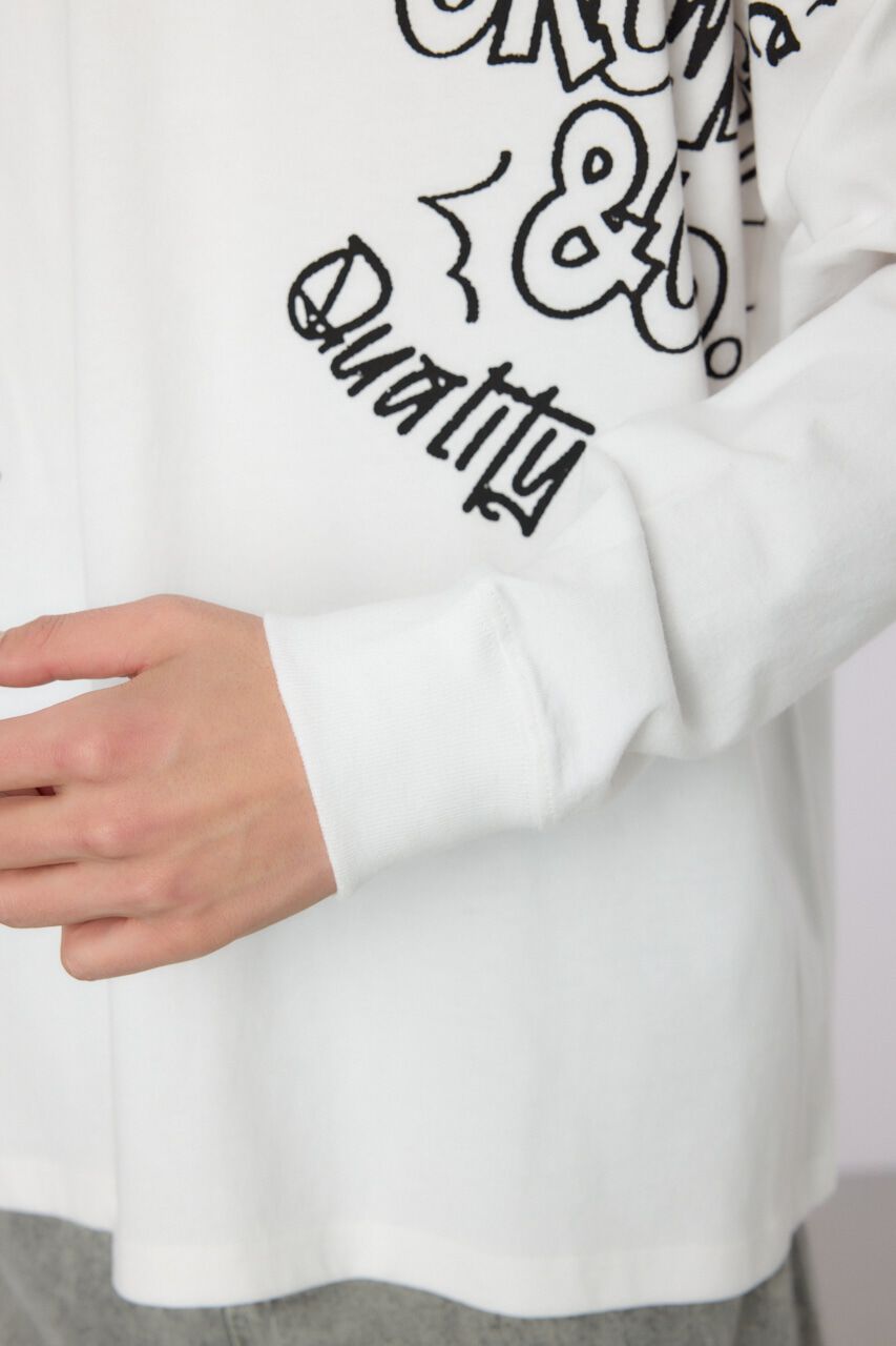 RODEO CROWNS「ランダムスケッチロングスリーブTシャツ」|Tシャツ・カットソー|