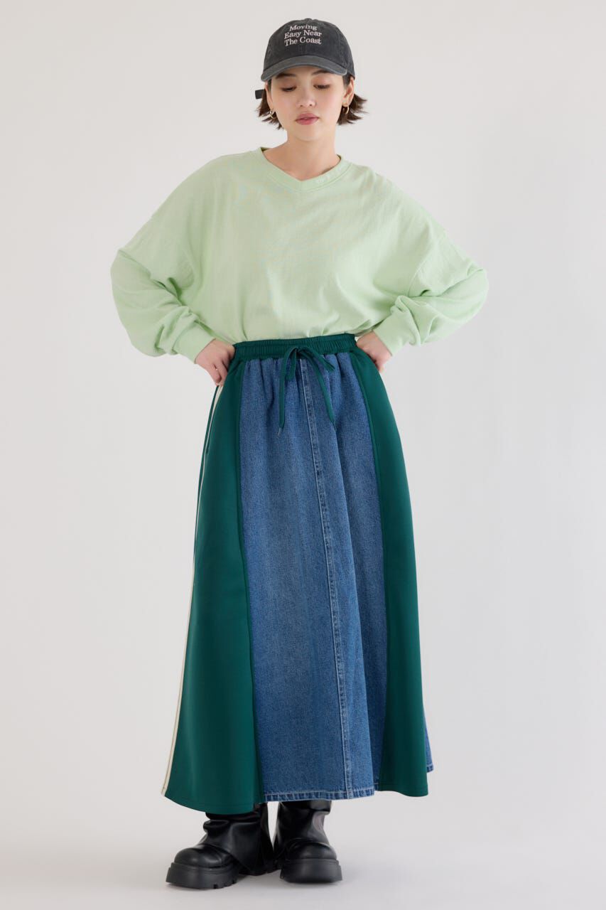 RODEO CROWNS「カスタムトラック デニムスカート」|スカート|