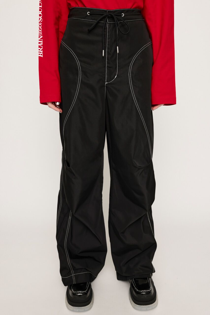 SLY「CURVE STITCH JOGGER パンツ」|その他|BLK