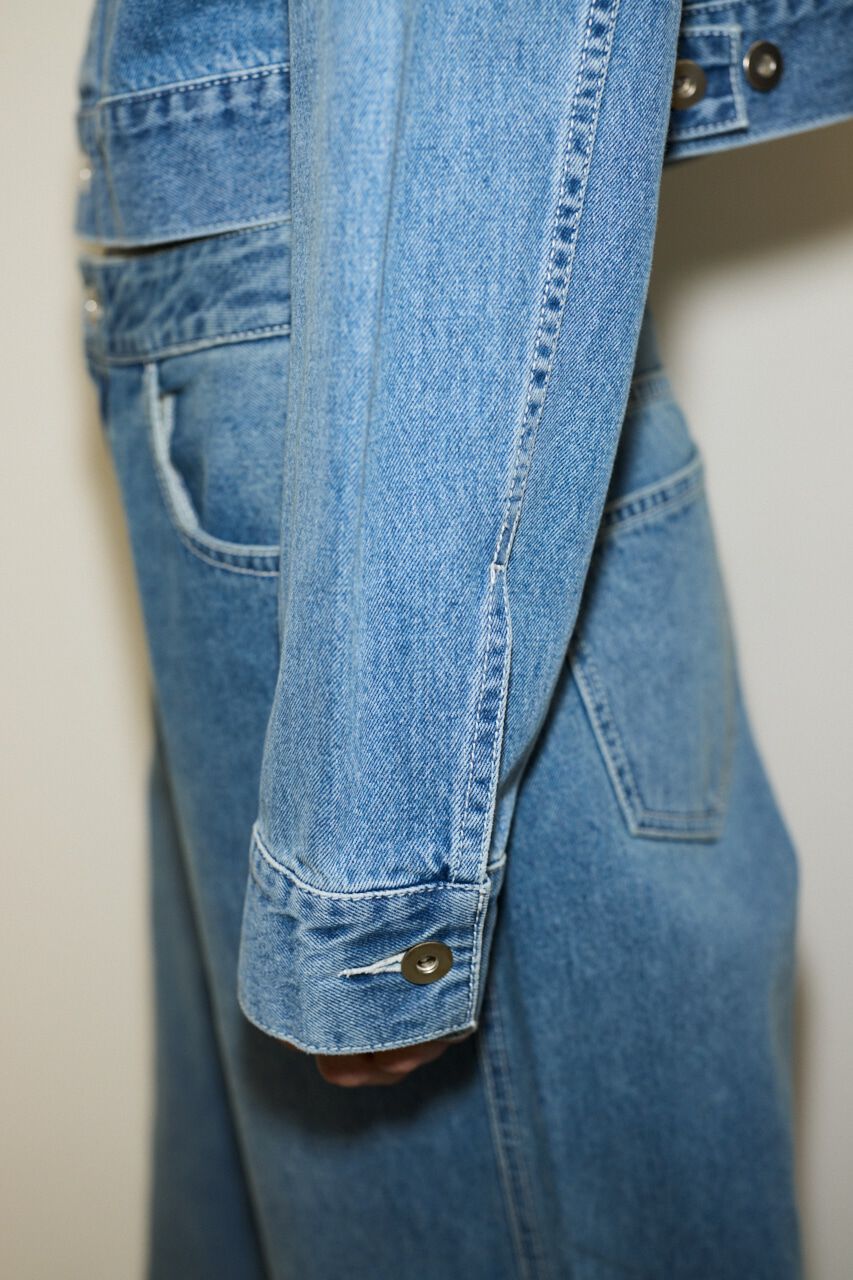 SLY「BIJOU CROP DENIM SH-C」|デニムジャケット|