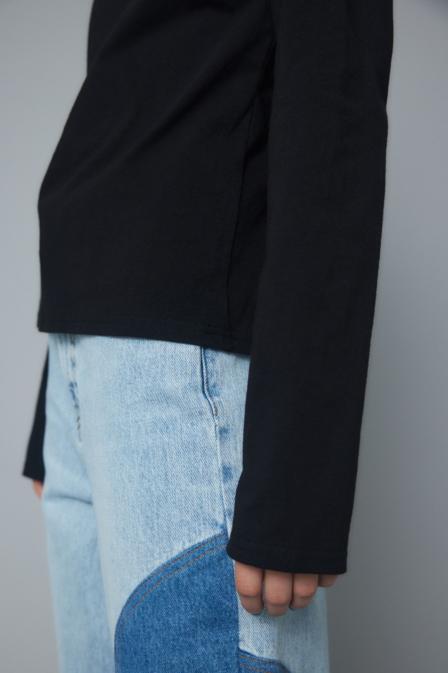 HeRIN.CYE「Back open gather tops」|Tシャツ・カットソー|