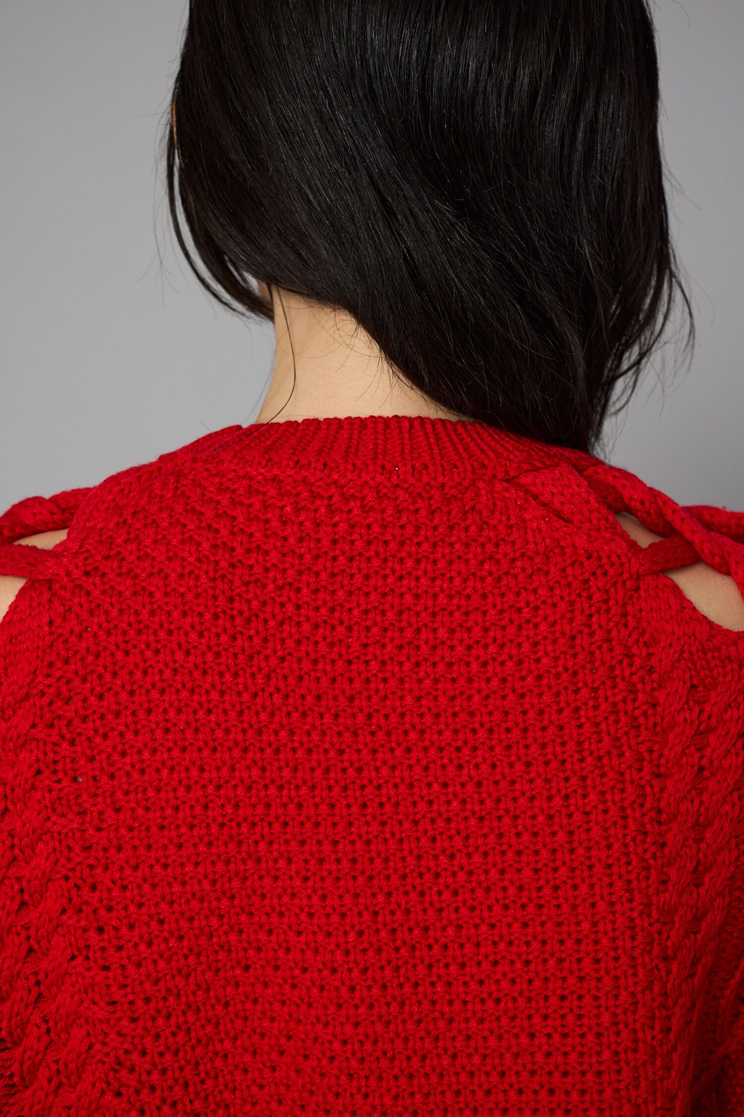 HeRIN.CYE「Net work sleeve tops」|ニット・セーター|