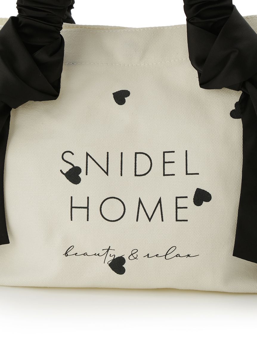 SNIDEL HOME「オーガニックキャンバストート -SMALL-（HEART）」|トートバッグ|