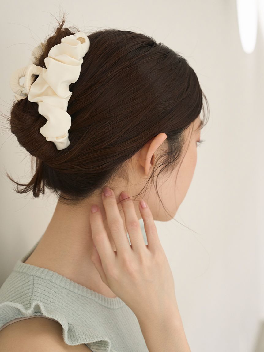 SNIDEL HOME「サテンフリルへアバンス」|その他|