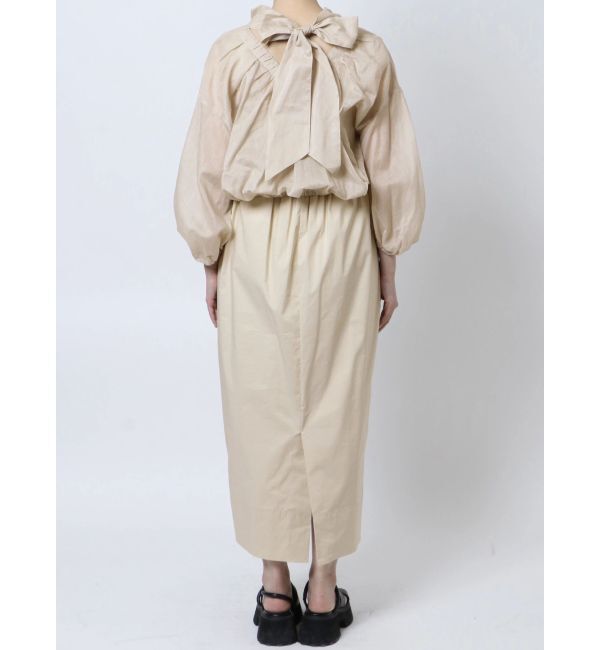 ELENDEEK「SHEER BL SET OP」|ワンピース|