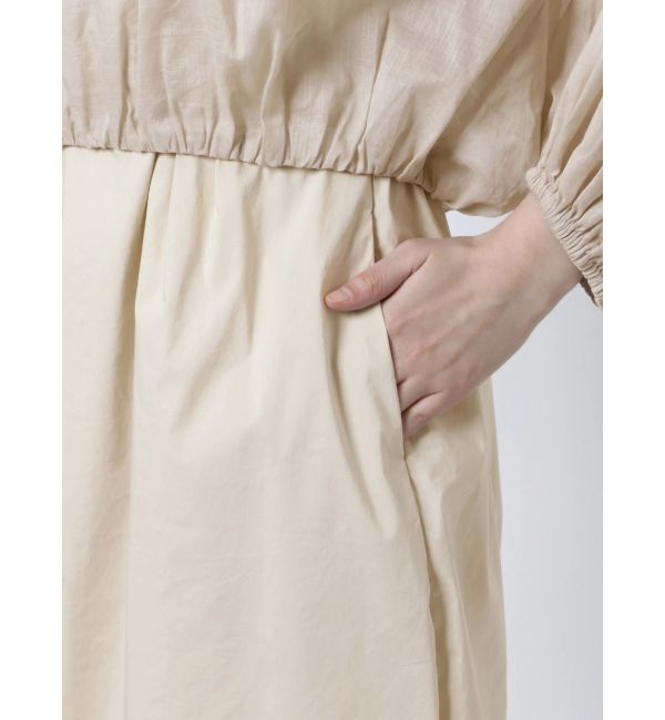 ELENDEEK「SHEER BL SET OP」|ワンピース|