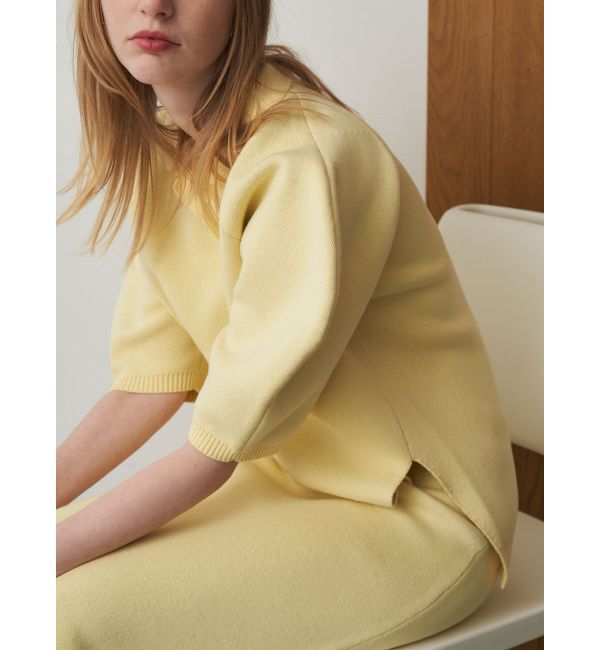 ELENDEEK「SIDE SLIT TIGHT KNIT SK」|スカート|