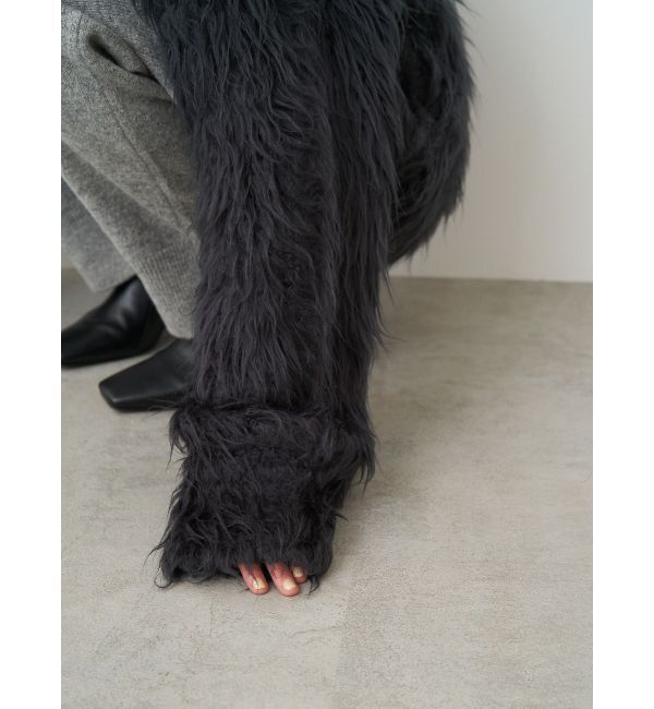 ELENDEEK「SUPER LONG SHAGGY CD」|カーディガン|