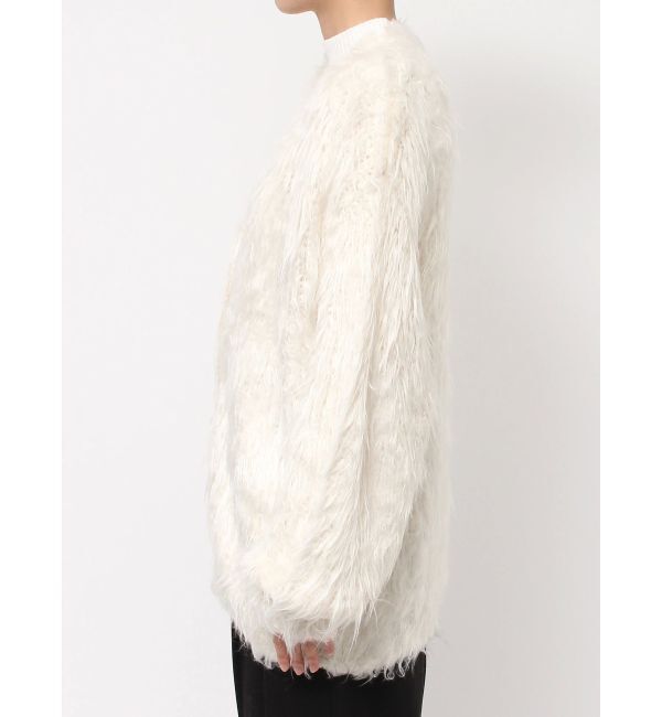 ELENDEEK「SUPER LONG SHAGGY CD」|カーディガン|