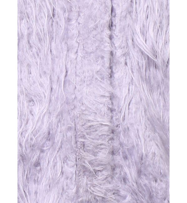 ELENDEEK「SUPER LONG SHAGGY CD」|カーディガン|