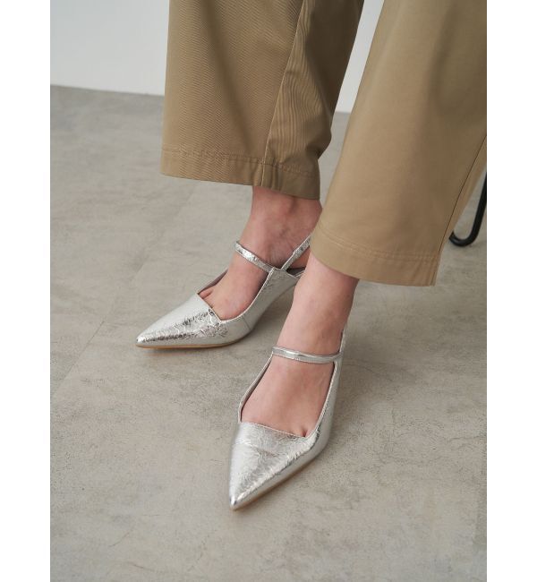 ELENDEEK「POINTED TOE MULE」|サンダル|