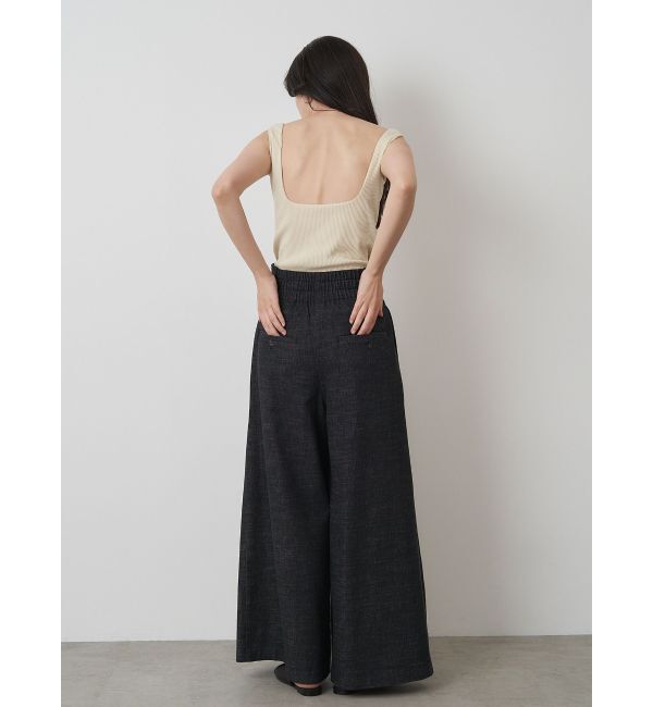 ELENDEEK「SQUARE NECK PAD TANK」|タンクトップ|