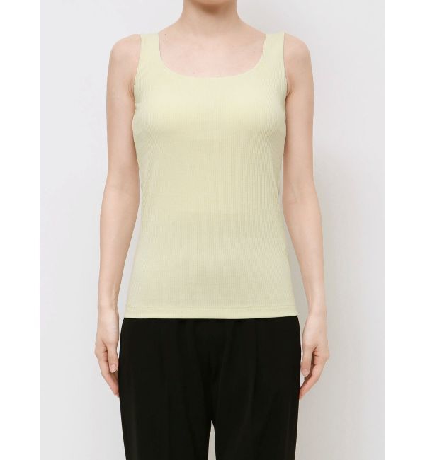 ELENDEEK「SQUARE NECK PAD TANK」|タンクトップ|