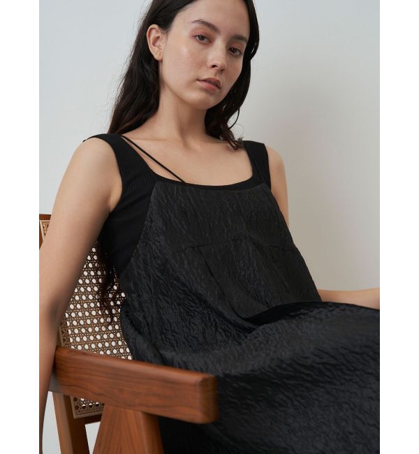 ELENDEEK「SQUARE NECK PAD TANK」|タンクトップ|