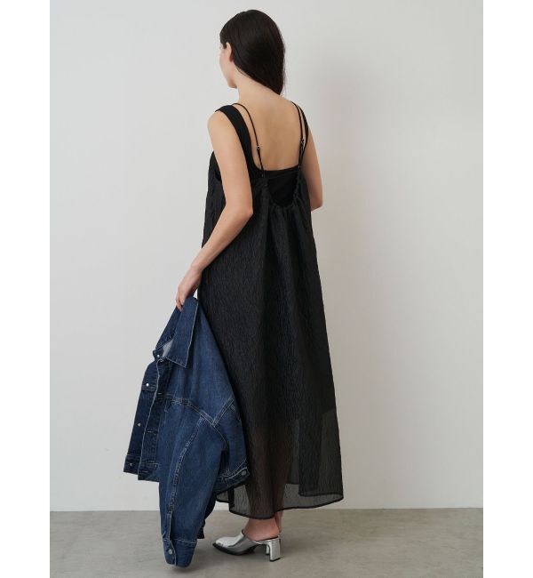 ELENDEEK「SQUARE NECK PAD TANK」|タンクトップ|