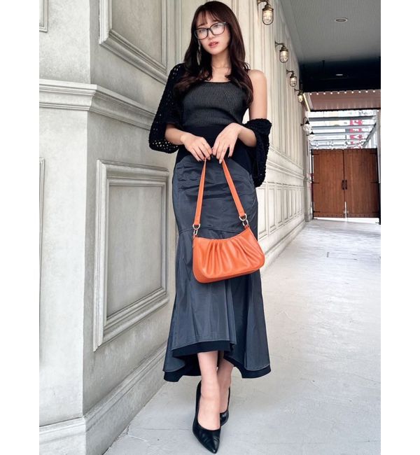 RESEXXY「ギャザーデザインハンドバッグ」|ハンドバッグ|