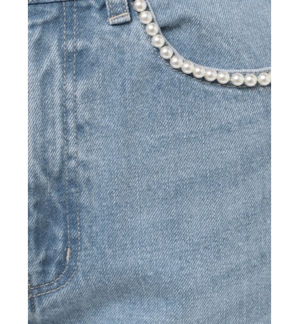 RESEXXY「パールポイントデニムパンツ」|デニム|