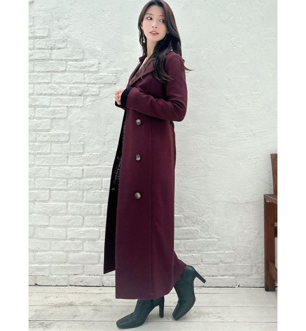 RESEXXY「Iラインテーラードコート」|チェスターコート|