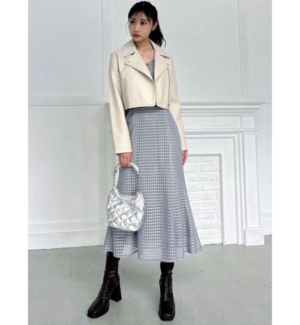 RESEXXY「フェイクレザーライダースジャケット」|ライダースジャケット|