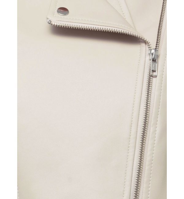 RESEXXY「フェイクレザーライダースジャケット」|ライダースジャケット|