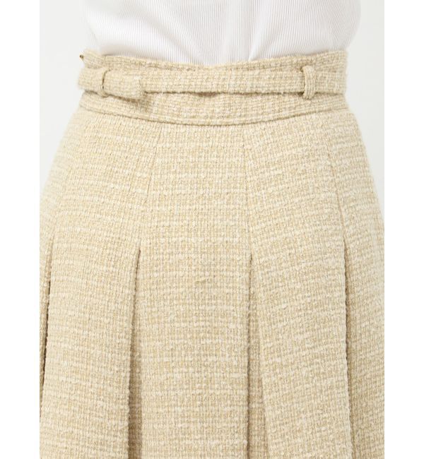 RESEXXY「ツイードプリーツミニスカート【セットアップ着用可能】」|スカート|