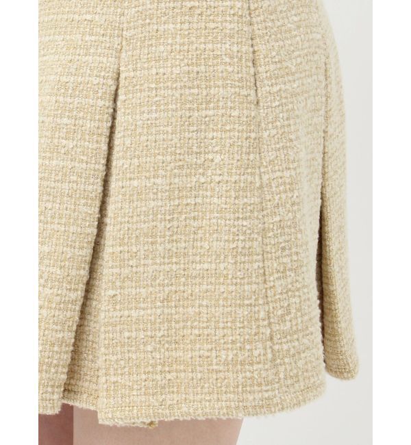 RESEXXY「ツイードプリーツミニスカート【セットアップ着用可能】」|スカート|