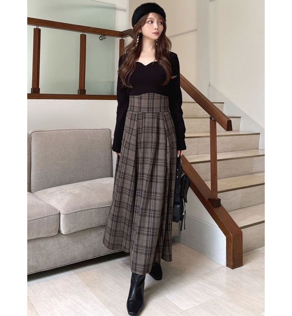 RESEXXY「ハイウエストコルセットスカート」|スカート|