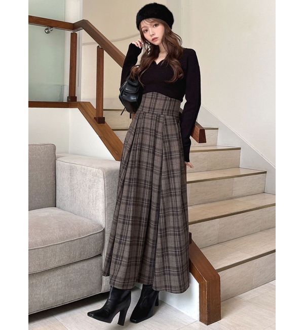 RESEXXY「ハイウエストコルセットスカート」|スカート|